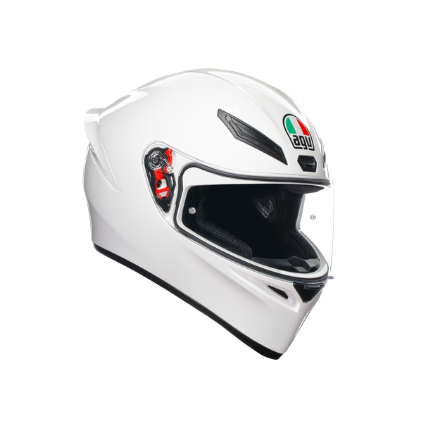 AGV K1-S Solid Gloss Helmet - White