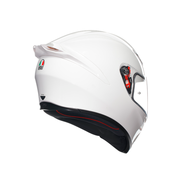 AGV K1-S Solid Gloss Helmet - White
