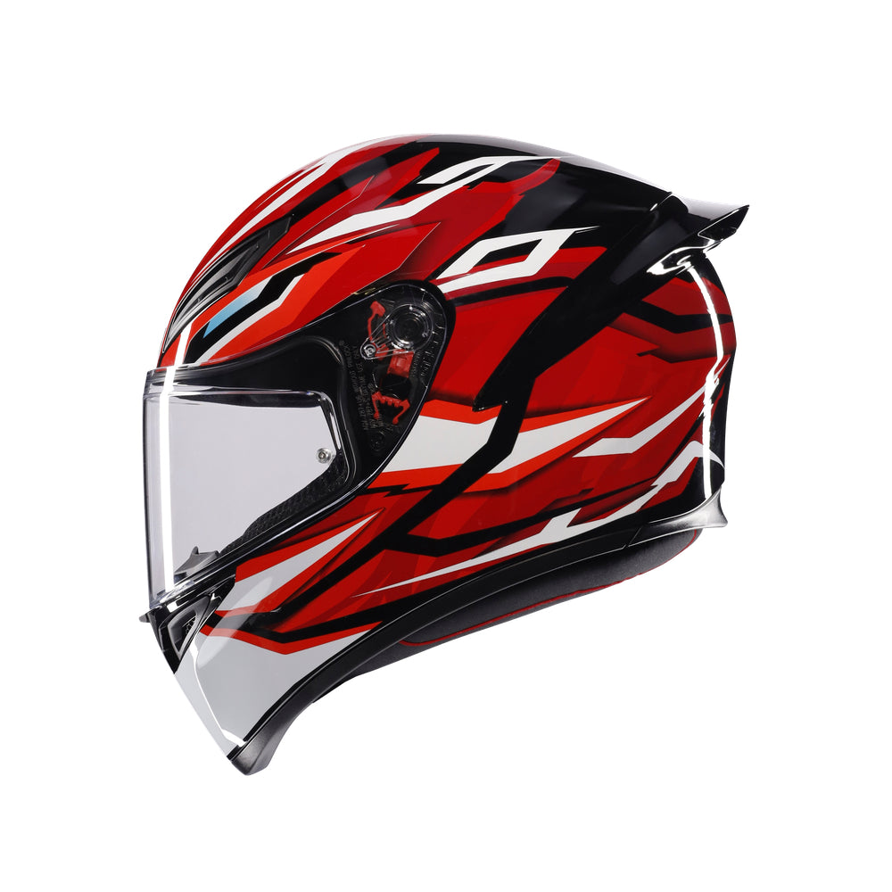 AGV K1-S Lion - Black Red White Helmet