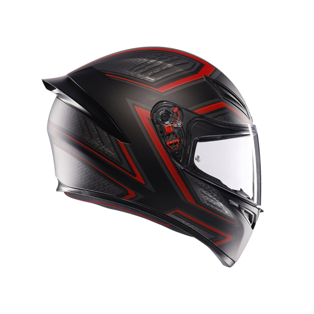 AGV K1-S Sling Matt Helmet - Black Red