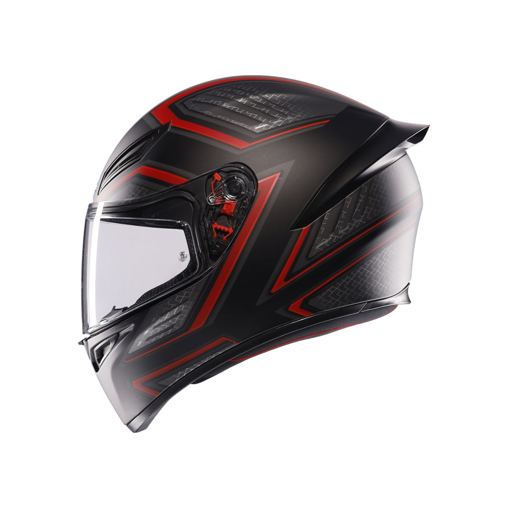 AGV K1-S Sling Matt Helmet - Black Red