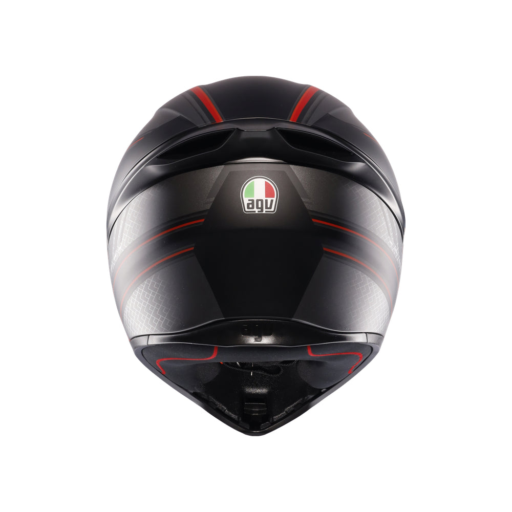 AGV K1-S Sling Matt Helmet - Black Red