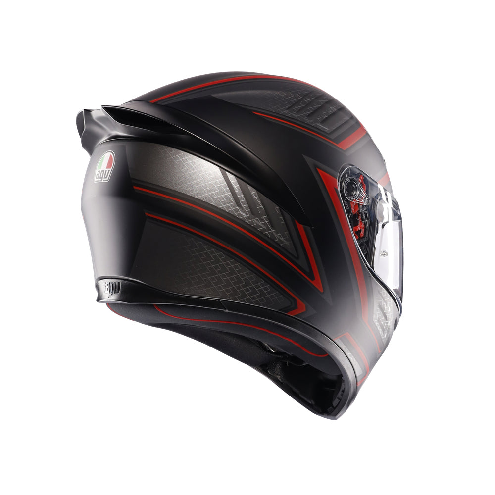 AGV K1-S Sling Matt Helmet - Black Red