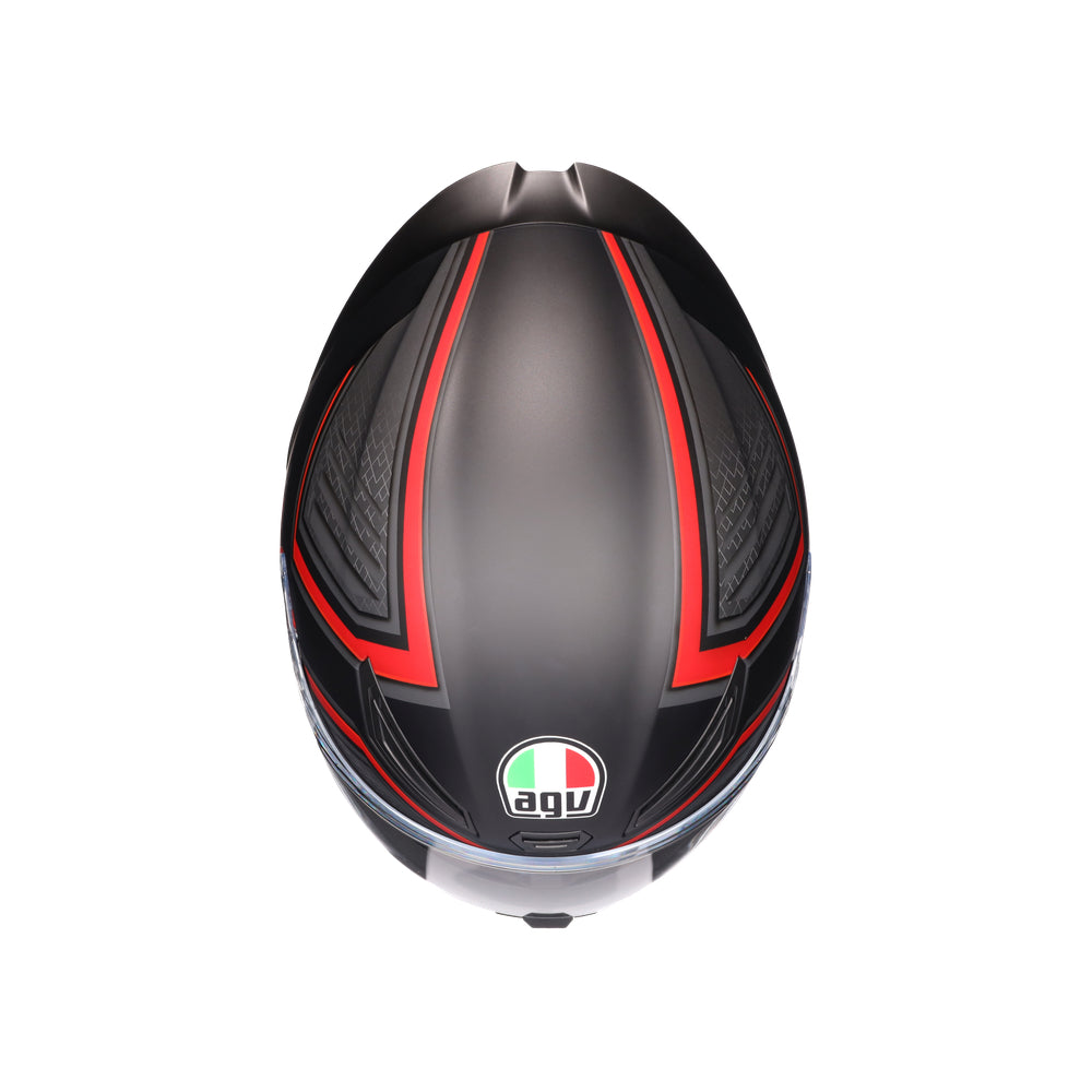 AGV K1-S Sling Matt Helmet - Black Red