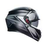 AGV K3 Compound Matt Helmet - Black/Grey
