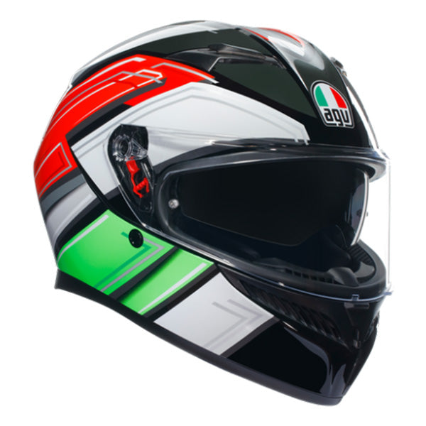 AGV K3 Wing Helmet - Black Italy