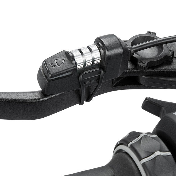 Loboo L12T Motorcycle Auxiliary Lights - Ø 73mm - Black