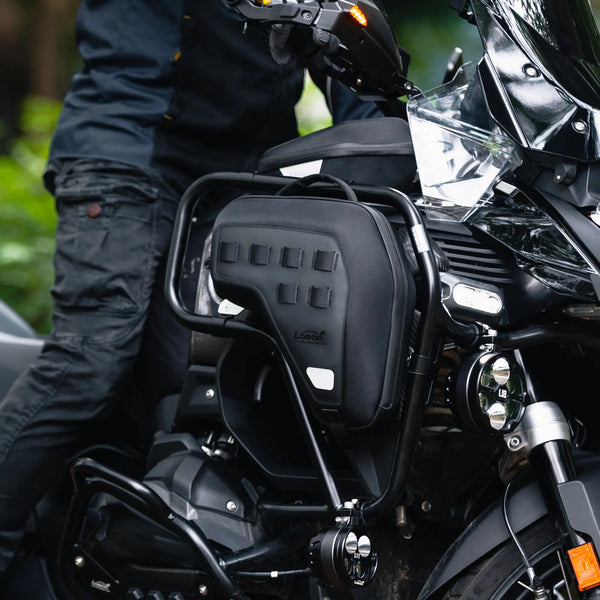 Loboo Eva Hard Shell Crash Bar Bags for BMW R1300 GSA - 5L (BHGB13BK) - Motofever