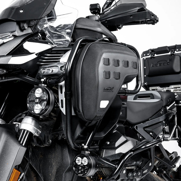Loboo Eva Hard Shell Crash Bar Bags for BMW R1300 GSA - 5L (BHGB13BK) - Motofever