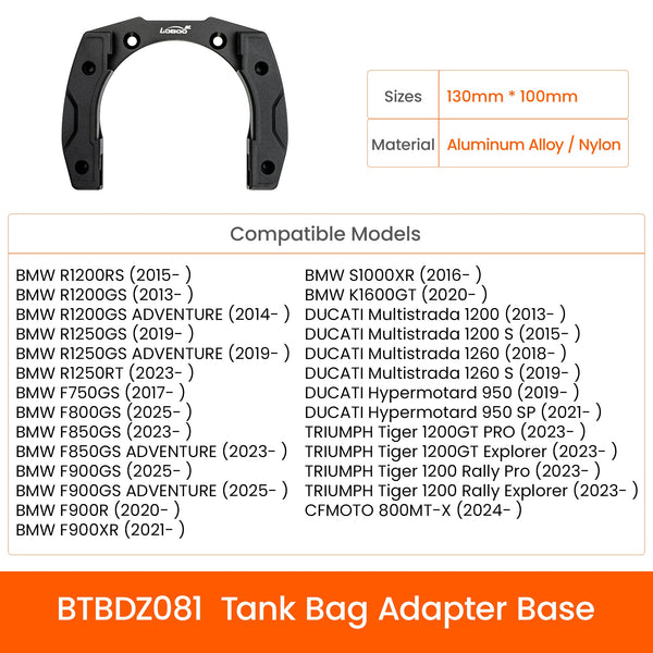 Loboo Tank Bag Ring (BTBDZ) - Motofever