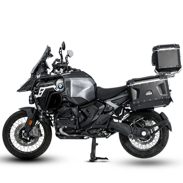 Loboo BMW R1300 GSA Glosssy Carbon Fiber Radiator Cover + Fastner (CRCB151-G) - Motofever