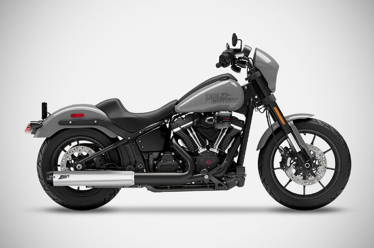 Zard Exhaust - Slip-Ons - HD Softail (2025+) (Racing) - Stainless Steel - Chrome