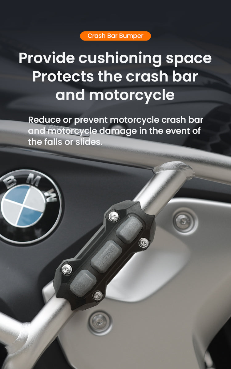 Loboo Motorcycle Crash Bar bumper - Universal 25mm