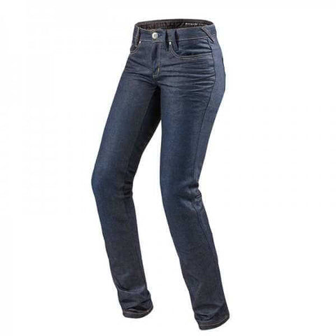 REV'IT! Ellison Lady SK Black length 32 - Women's motorcycle jeans