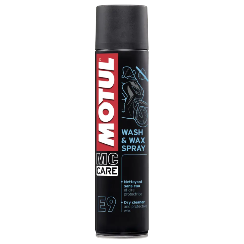 MOTUL MC CARE E9 WASH & WAX SPRAY - 400ml