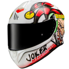 MT Targo Joker A0 Gloss Helmet - White