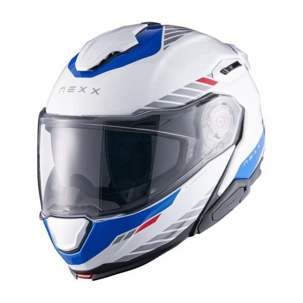 Nexx X.Lifetour Globe Helmet - White Blue