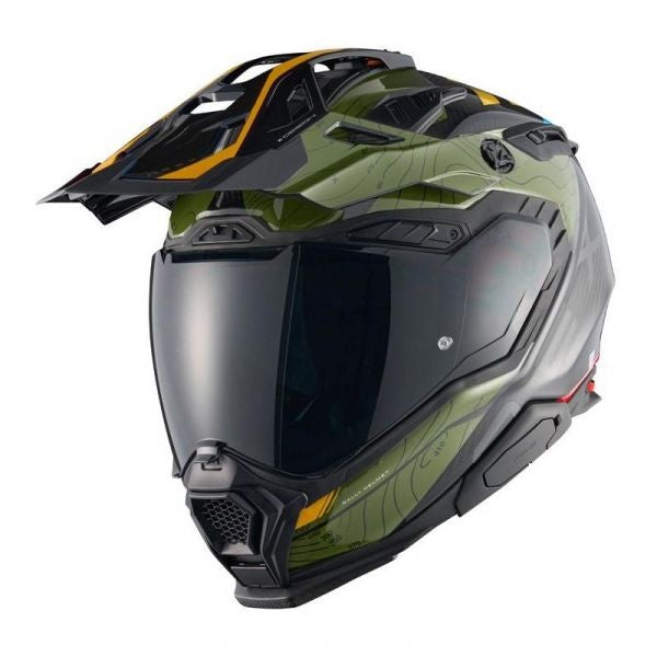 Nexx X.WED3 Furka Carbon Helmet - Green Yellow