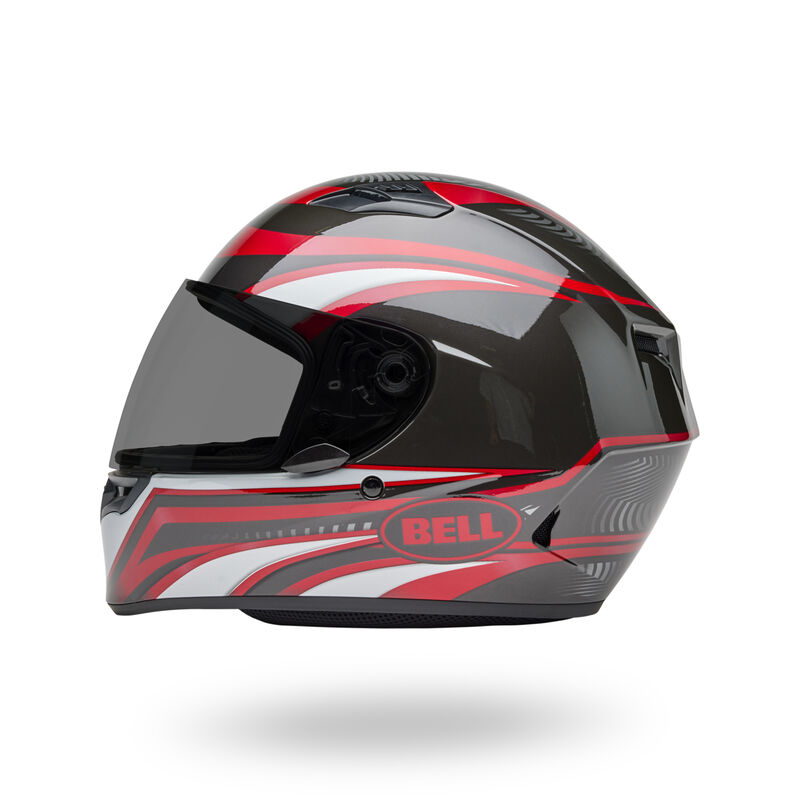 Bell Qualifier Conduit Helmet - Charcoal Candy Red