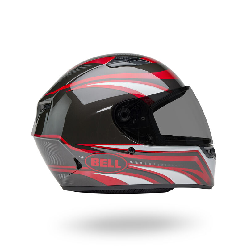 Bell Qualifier Conduit Helmet - Charcoal Candy Red