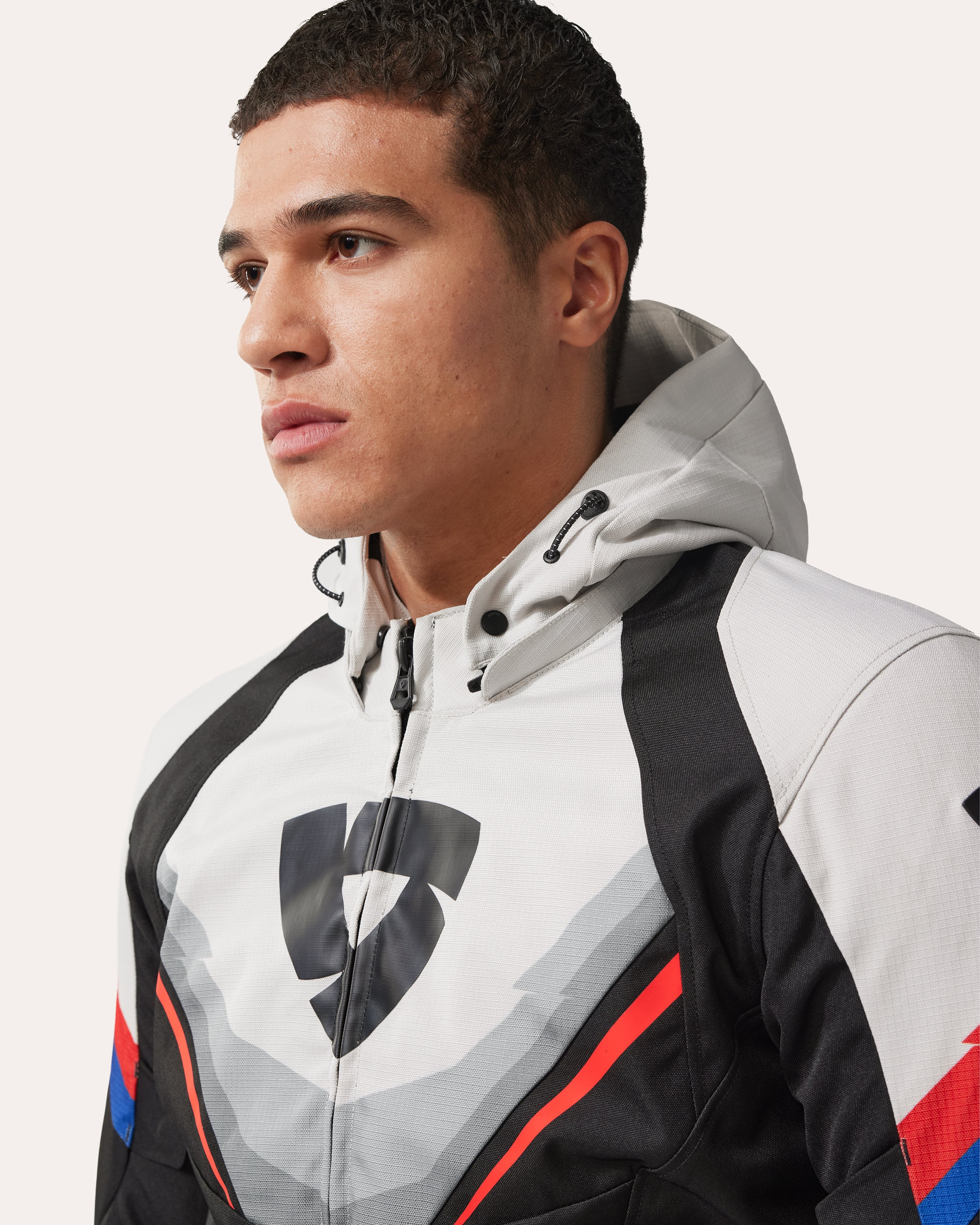 Rev'it! Jacket - Quantum 3 H2O - Black Light Gray