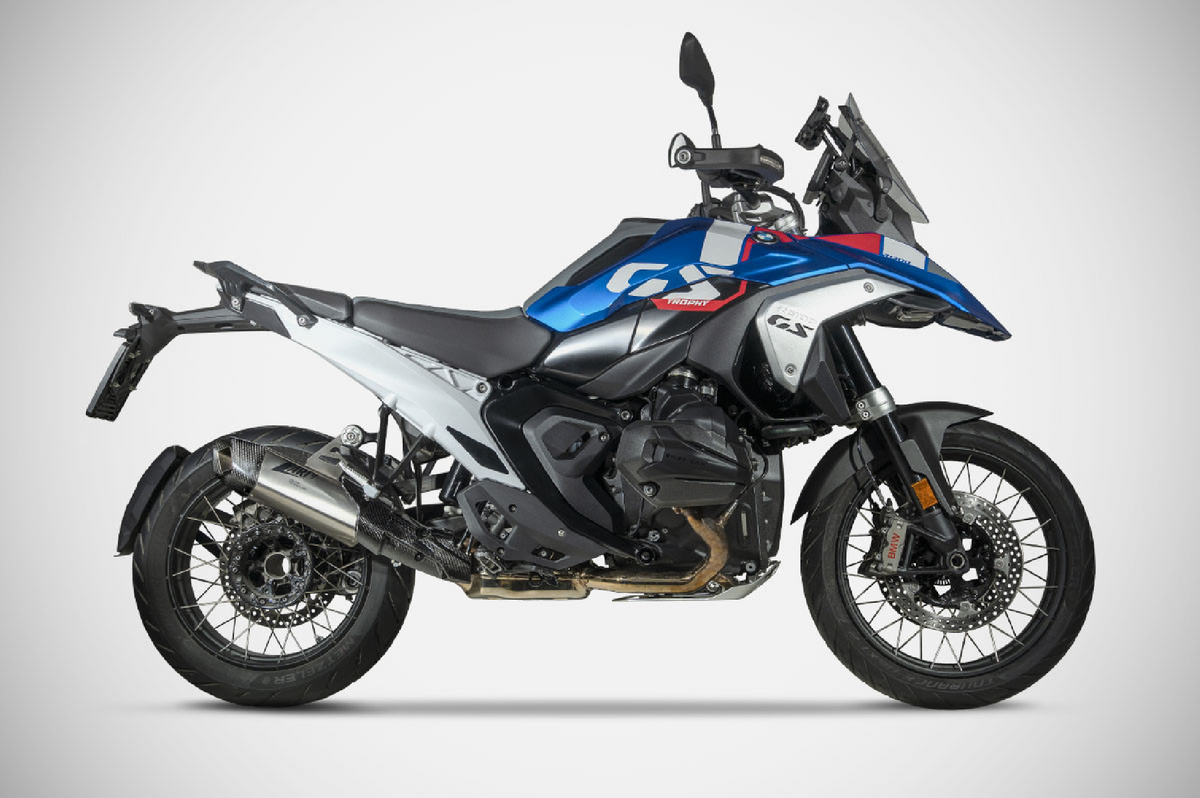 Zard Exhaust - Slip-Ons - R 1300 GS / GSA (2024+) (Racing) - Stainless Steel / Carbon Fiber