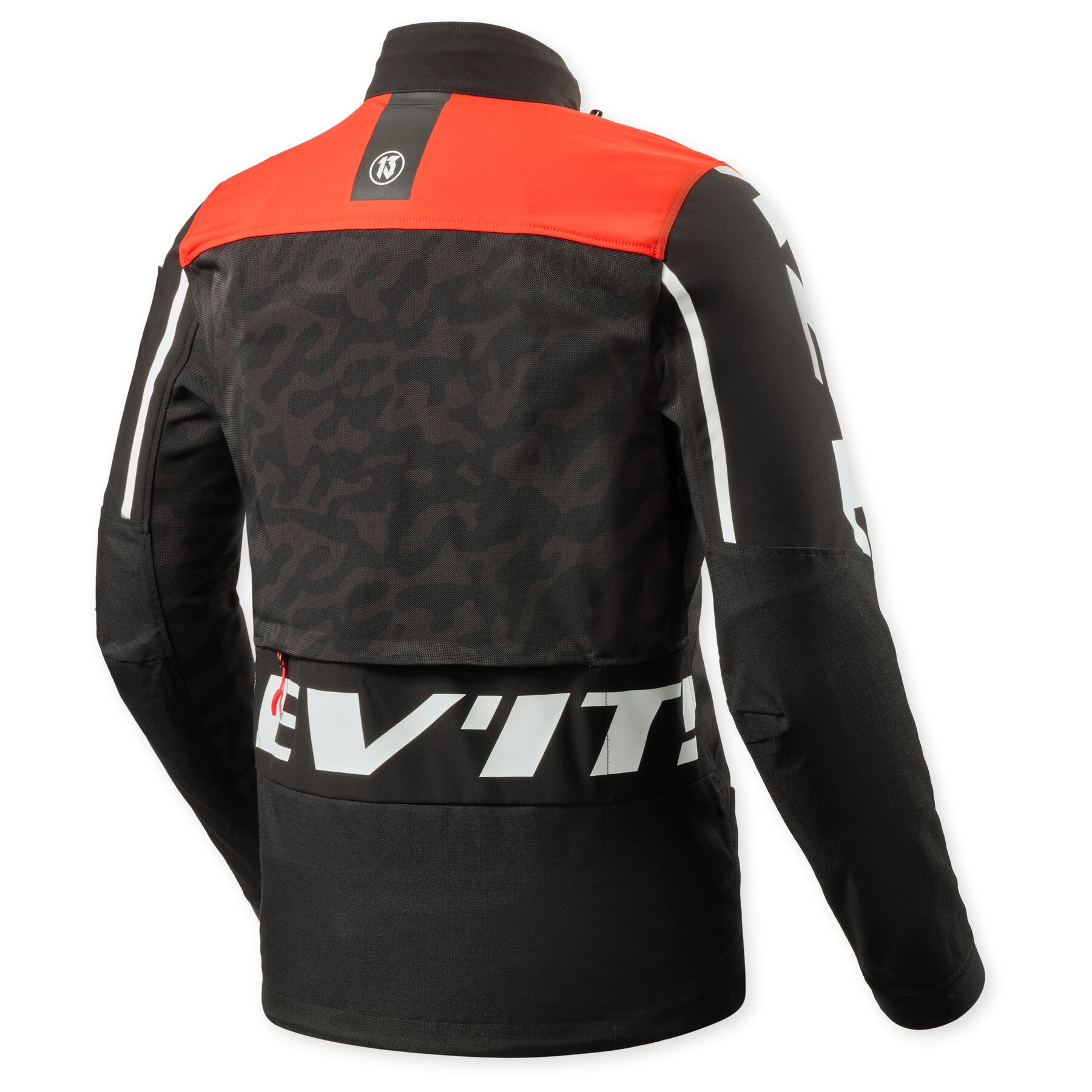 Rev'it! Jacket - Africa - Black Red
