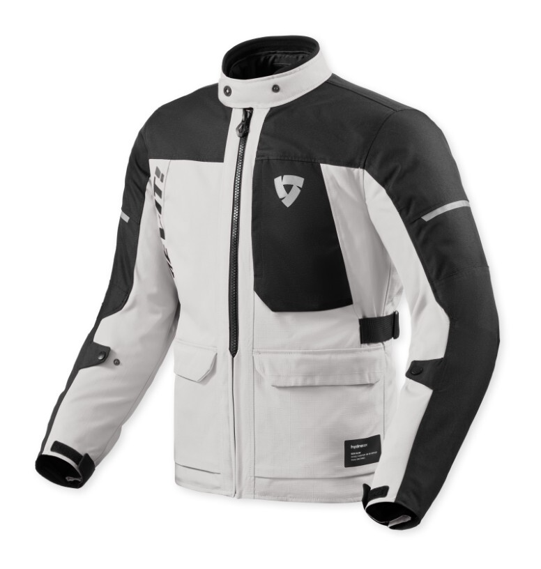 Rev'It! Jacket - Convergent H2O - Silver Black