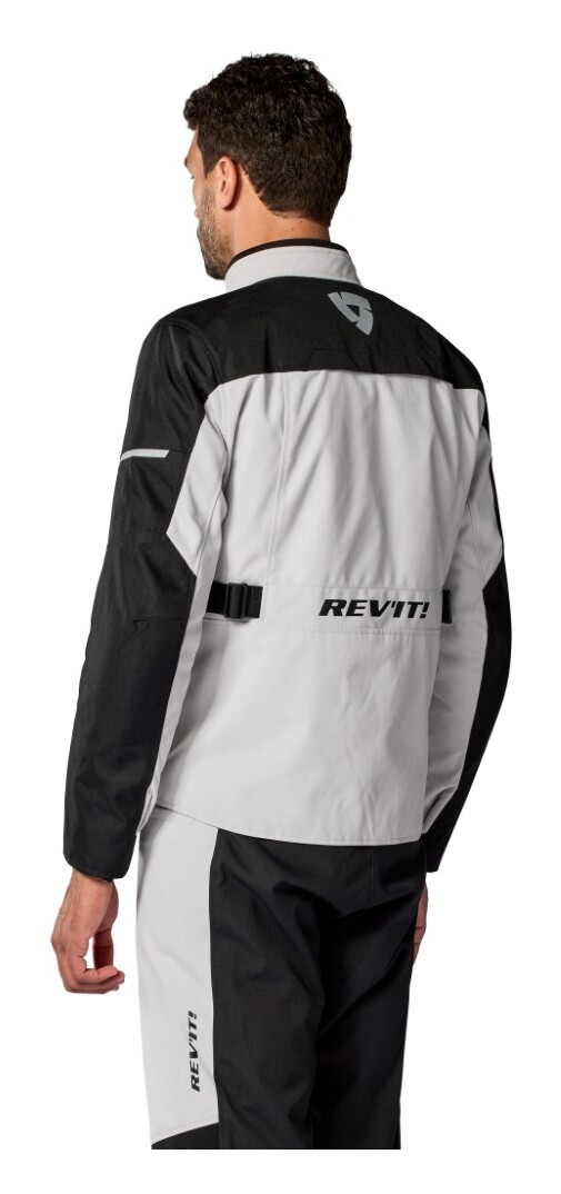 Rev'It! Jacket - Convergent H2O - Silver Black