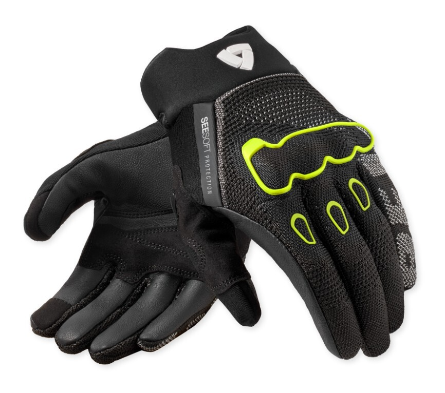 Rev'It! Gloves - Hyperspeed 3 - Black Neon Yellow
