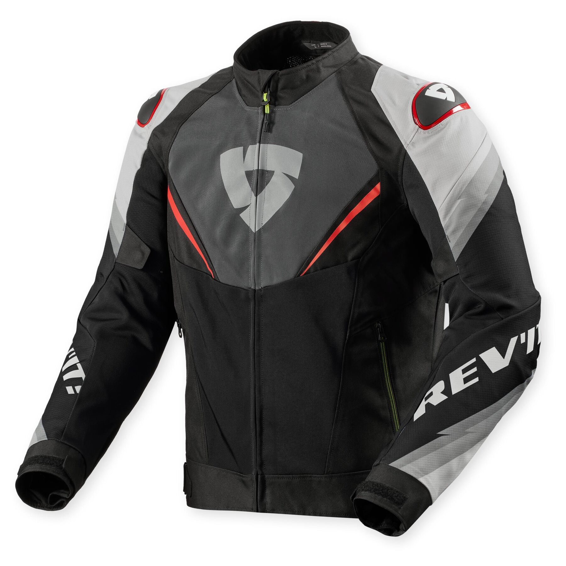 Rev'it! Quantum 3 Air Jacket - Grey Red