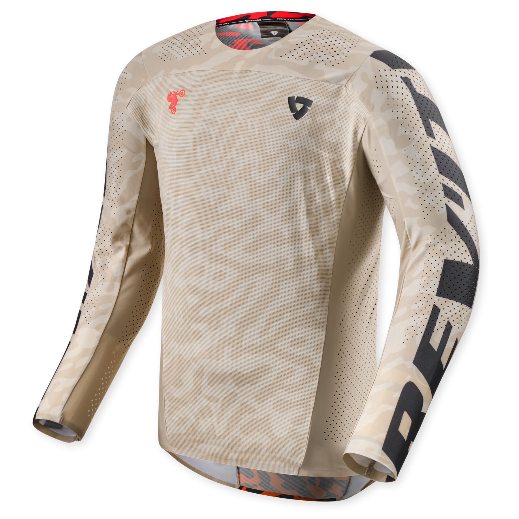 Rev'it! Jersey - Thirteen- Sand Red