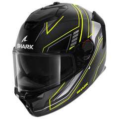 Shark Spartan GT Pro Toryan Matt Helmet - Black Grey Yellow