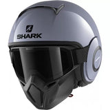 Shark Street Drak Blank Gloss Helmet - Grey