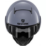 Shark Street Drak Blank Gloss Helmet - Grey