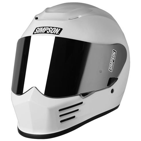 Simpson Helmet - Speed - Gloss White - Motofever