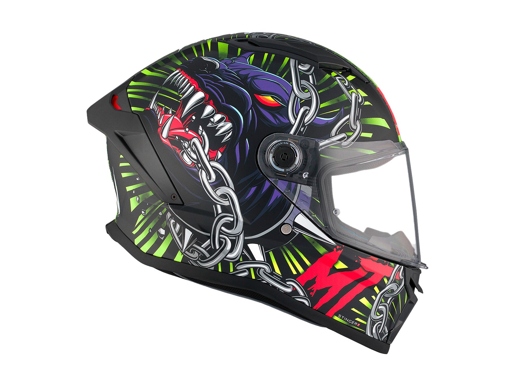 MT Stinger 2 AKIN A3 Matte Helmet