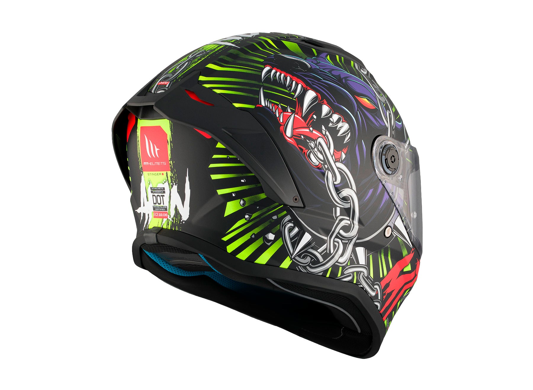 MT Stinger 2 AKIN A3 Matte Helmet