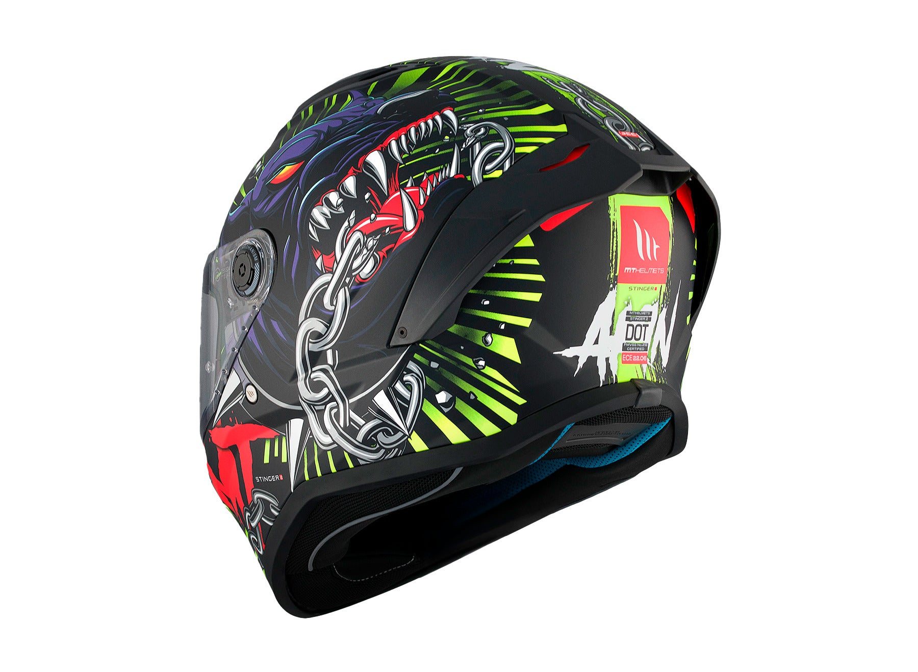 MT Stinger 2 AKIN A3 Matte Helmet