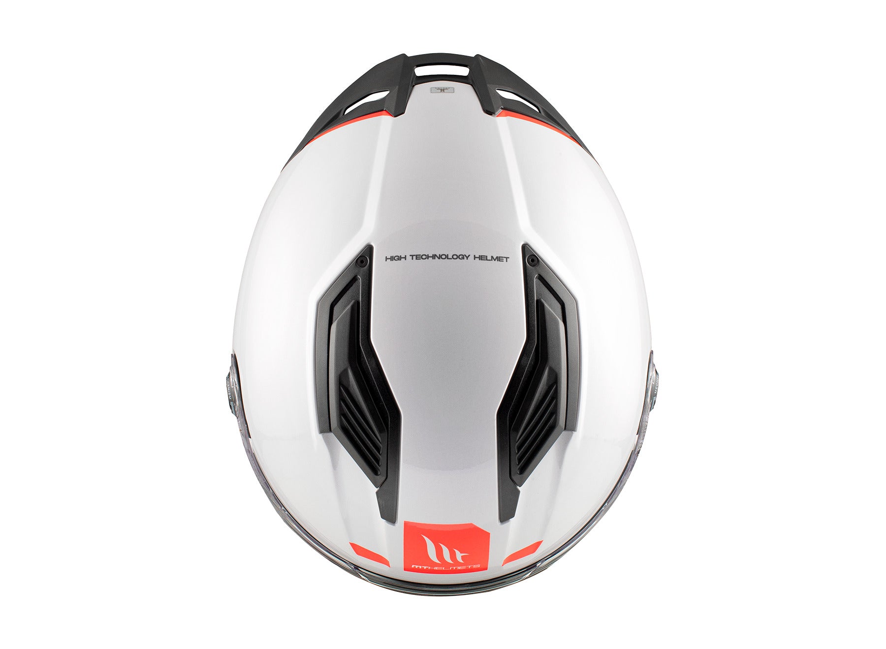 MT Stinger 2 Solid A0 Gloss Helmet - Pearl White