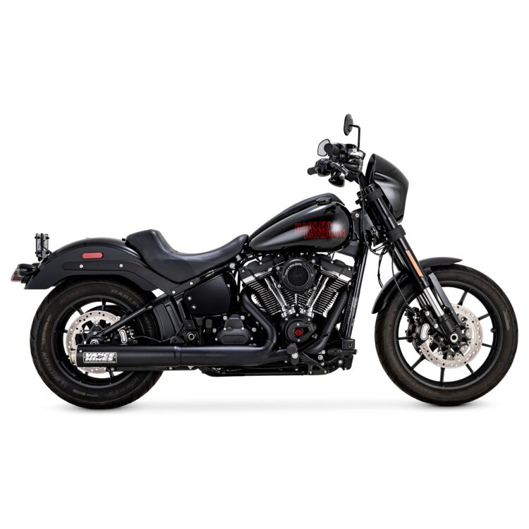 Vance & Hines Exhaust - Slip-On - SuperSport - HD Softail (2025-2026) - Wrinkle Black - Motofever