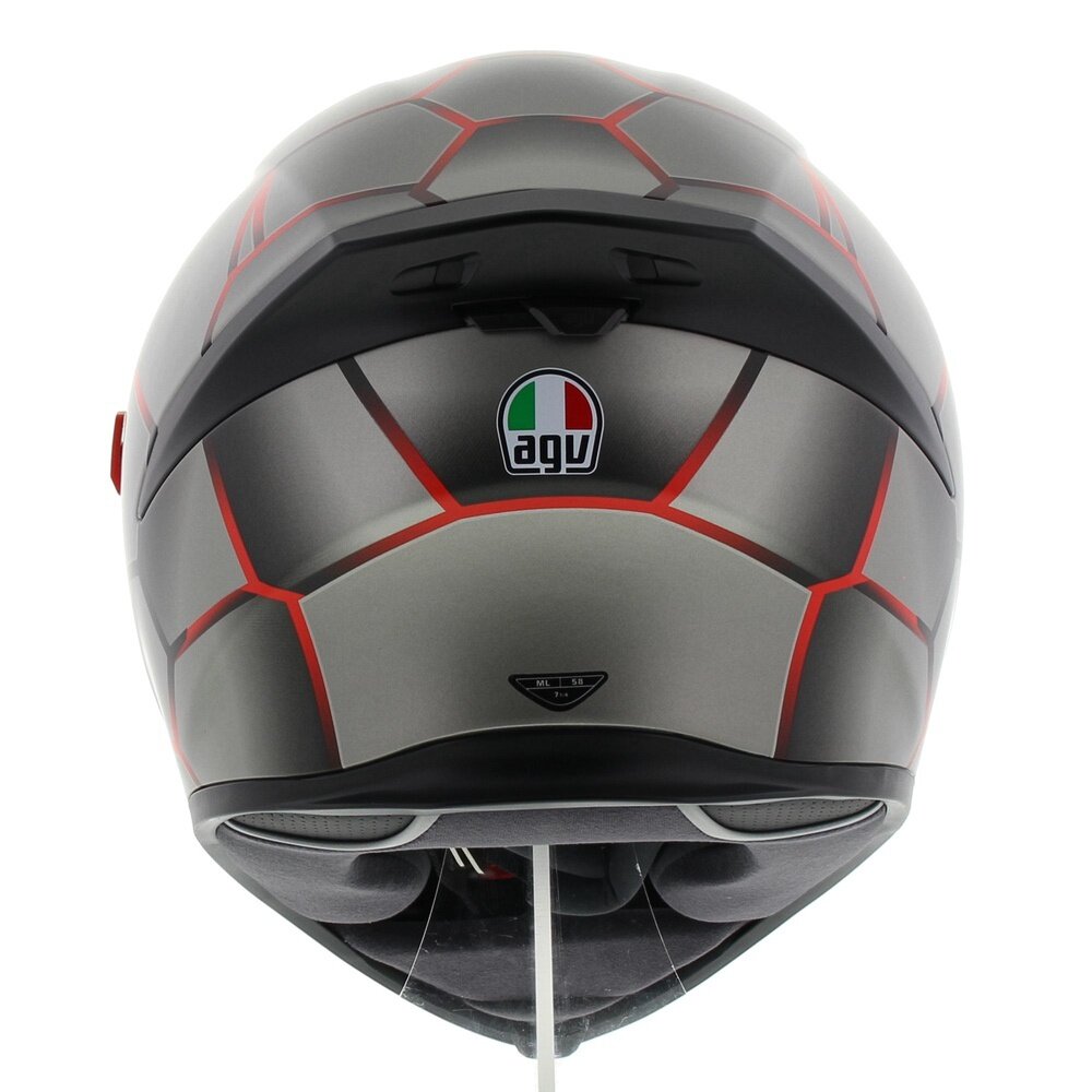 AGV K5 S Vulcanum Matte Helmet - Red