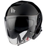 MT Thunder 3 SV Jet A1 Gloss Helmet - Black