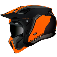 MT Streetfighter SV Twin C4 Matte Helmet - Fluo Orange