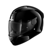 Shark D-Skwal 2 Blank Gloss Helmet - Black
