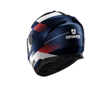 Shark Spartan Strad Matt Helmet - Blue White Red
