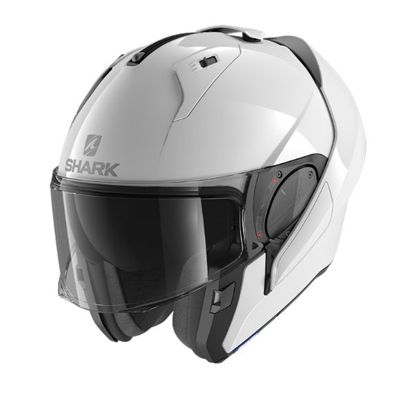 Shark Evo ES Blank Modular Gloss Helmet - White