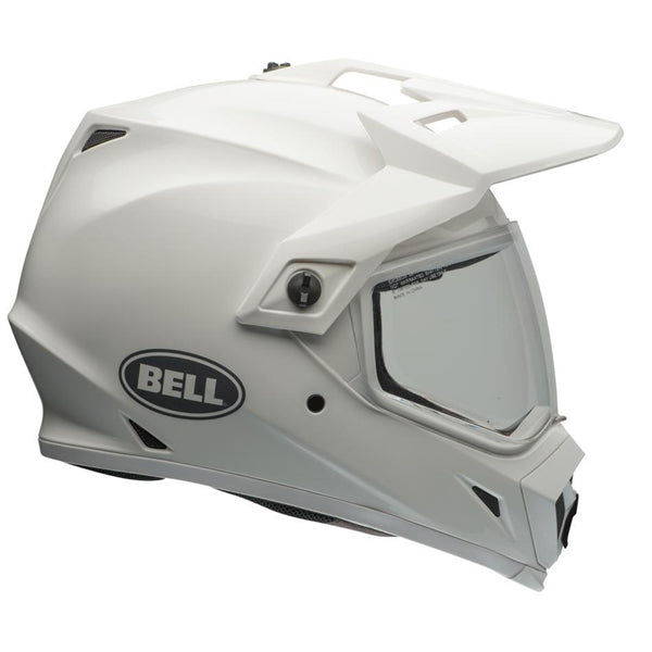 Bell MX-9 Adventure MIPS Solid Helmet : White