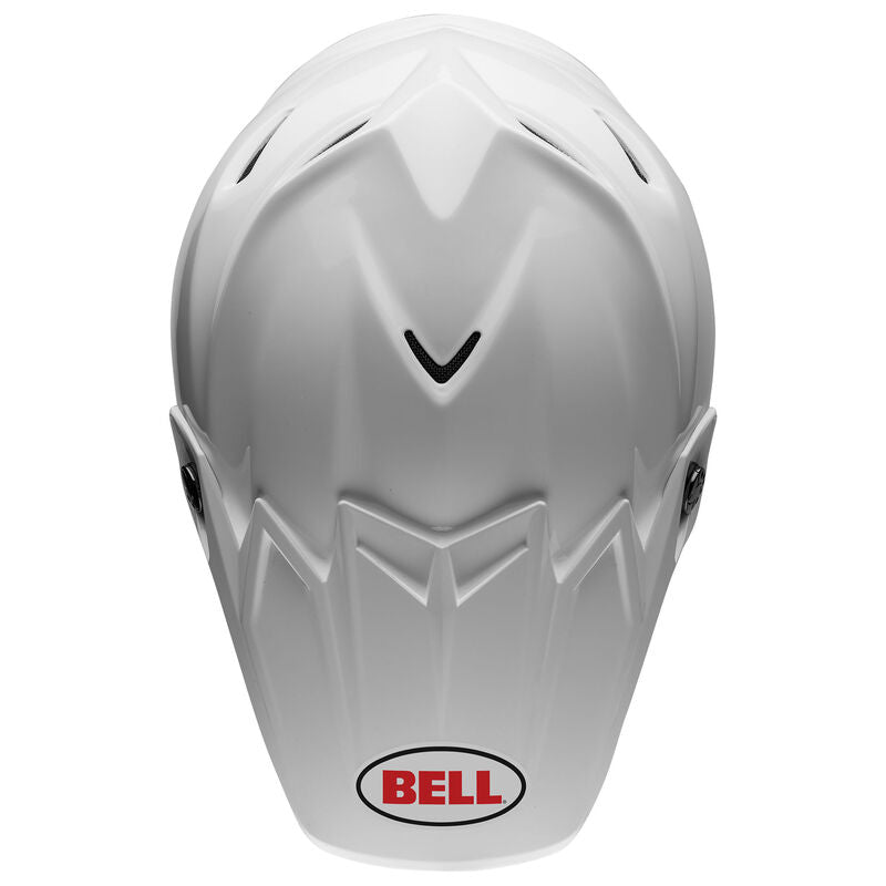 Bell Moto-9S Flex Gloss Helmet - White