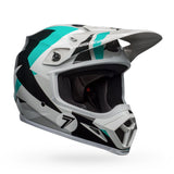 Bell MX-9 MIPS Seven Battleship Gloss Helmet - Grey Aqua